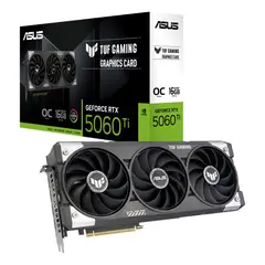 ASUS - Tarjeta de Video RTX 5060 TI 16GB - Rendimiento Superior para Gaming y Creación de Co