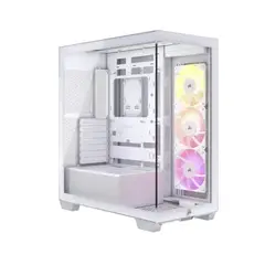 CORSAIR - Gabinete 3500X ARGB Mid-Tower con cristal templado, soporte Mini-ITXM-ATXATXE-A