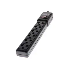 FORZA - Regleta FPS-001B 6 Tomas Conectividad Black