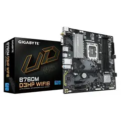 GIGABYTE - Placa base B760M-E DDR5, 7200 MHz, soporte hasta 96GB, ideal para gaming y multit