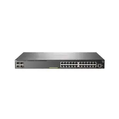 HP - Switch HPE Aruba 2930F - 24 Puertos RJ-45 GbE, 4 SFP+ PoE, Ideal para Redes Empresariales.