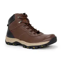 KAIDA - Botines Outdoor Hombre Cuero 24I2-JK-06