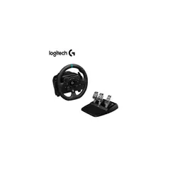 LOGITECH - Volante de carreras G923 con pedal, Trueforce, compatible con PC y Xbox, color ne
