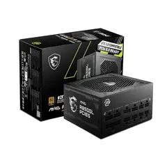 MSI - Fuente de Poder 850W MAG-A850GL-PCIE5, Eficiente y Potente para Gaming y Alto Rendimie