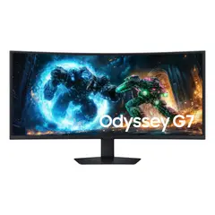 SAMSUNG - Monitor Gaming Odyssey G7 40 pulgadas 4K WUHD 185Hz 1ms Curvo
