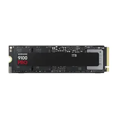 SAMSUNG - 9100 Pro SSD 1TB M.2 2280 NVMe 2.0, Alta Velocidad PCIe 5.0, Ideal para Gaming y E