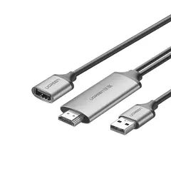 UGREEN - Cable Usb A Hdmi Convertidor Cm151 50291 Negro