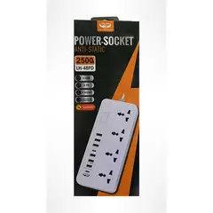 GENERICO - Power Socket 4 entradas, 6 USB + 2 TC CP-95