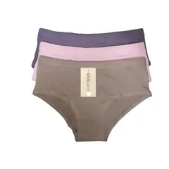 MINTANA - PACK 3 PANTALETA ALGODON MUJER COLORES