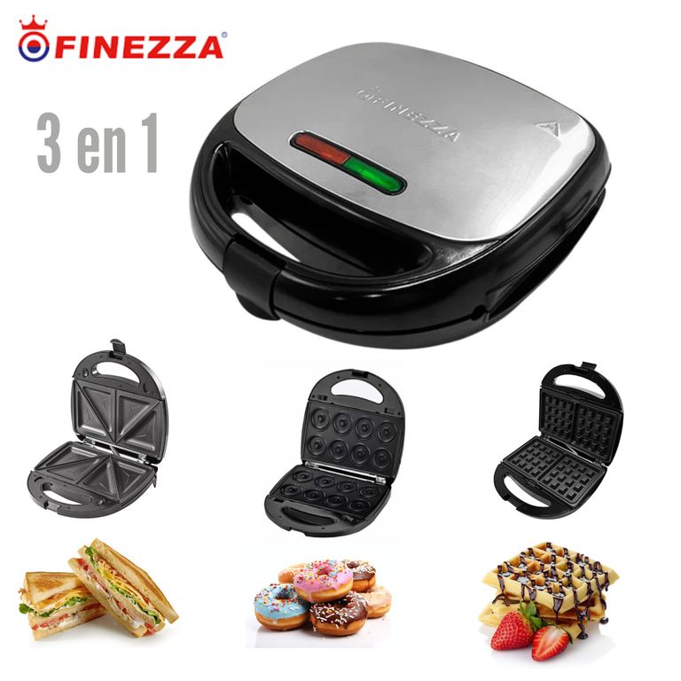 SANDWICHERA PLACAS INTERCAMBIABLES 3 EN 1