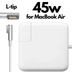 OEM - Cargador 45W L-Tip Compatible MacBook Air 11 13 A1370 A1304 A1369 A1237 A1244 A1374 A1103 US Plug