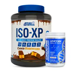 APPLIED NUTRITION - ISO XP 1.8 KG Proteina Isolatada - Choco Honeycomb + Creatina Evogen 300 G