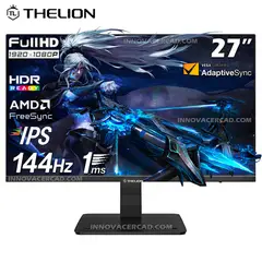 HALION - Monitor Gaming THELION GL27EFI, 27 IPS, FHD, 144Hz, 1ms, FreeSync, Adaptive Sync