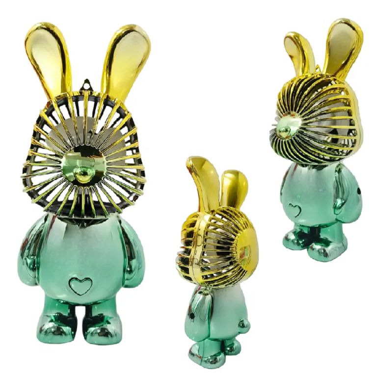 Mini Ventilador Portátil De Mesa Rabbit