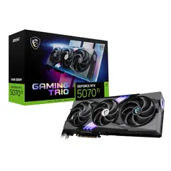 MSI - MSI, GDDR7, 16 GB, DLSS 4, GeForce RTX 5070 Ti, NVIDIA Blackwell, Tarjeta Gráfica 4K