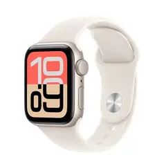 GENERICO - Smartwatch App le Watch SE 3 (GPS) 40mm, Aluminio con Correa S/M, Starlight