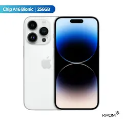 APPLE - IPhone 14 Pro 256GB Plateado eSIM Reacondicionado Grado A