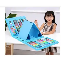 GENERICO - SET ARTE NIÑOS PLUMONES COLORES ACUARELAS KIT ARTÍSTICO NIÑO INFANTIL