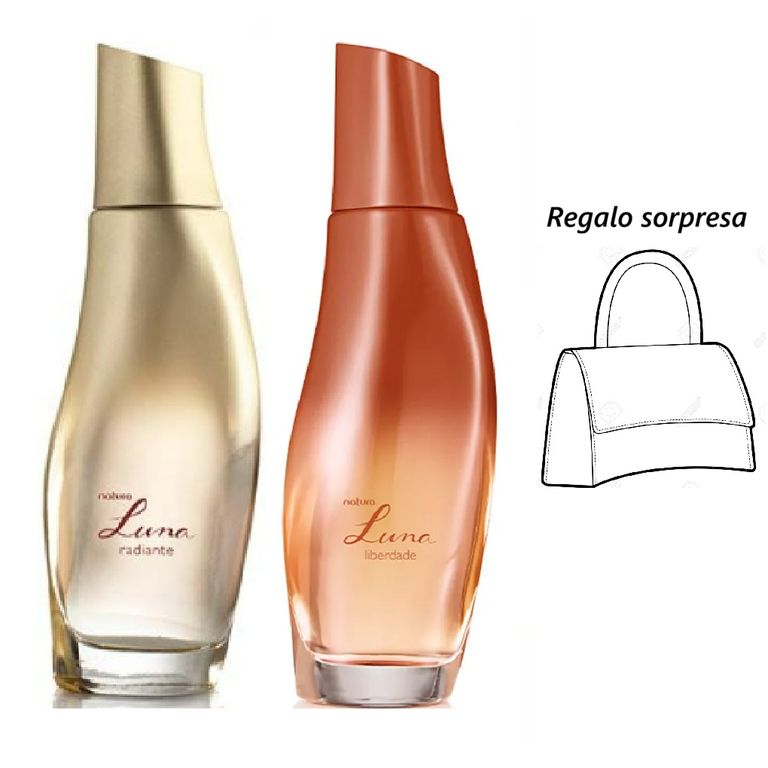 Perfumes Luna liberdade + Luna radiante femenino + regalo