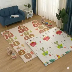 GENERICO - Piso Plegable Reversible para Niños 180cm x 200 cm
