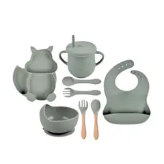 GENERICO - Kit de Alimentación de Ardilla para Bebé 8 Piezas Niña