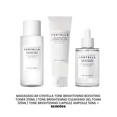 SKIN1004 - Tone Brightening Gel Foam 125ml + Toner 210ml + Ampoule 50ml