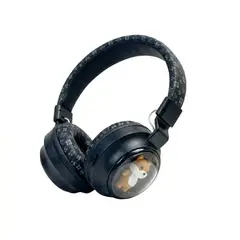 OEM - Audífonos Bluetooth Para Niños Cute Negro