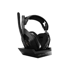 ASTRO - Audífonos Gamer A50 Lightspeed Wireless con Base Station Negro