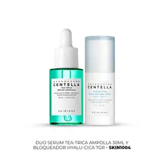 SKIN1004 - Dúo Tea-Trica Ampoule 30ml + Hyalu-Cica Sun Serum Mini