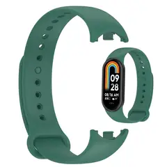 GENERICO - Correa Silicona Compatible con Xiaomi Mi Band 9 - V. Militar