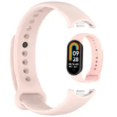 GENERICO - Correa Silicona Compatible con Xiaomi Mi Band 9 - Rosa