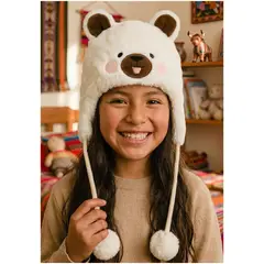 OEM - Gorro Osito De Peluche De Invierno Unisex
