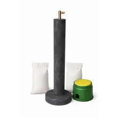 GENERICO - SISTEMA POZO A TIERRA ELECTRODO 3/4 + ADITIVOS + BOVEDA OHMPRIME 2.4M