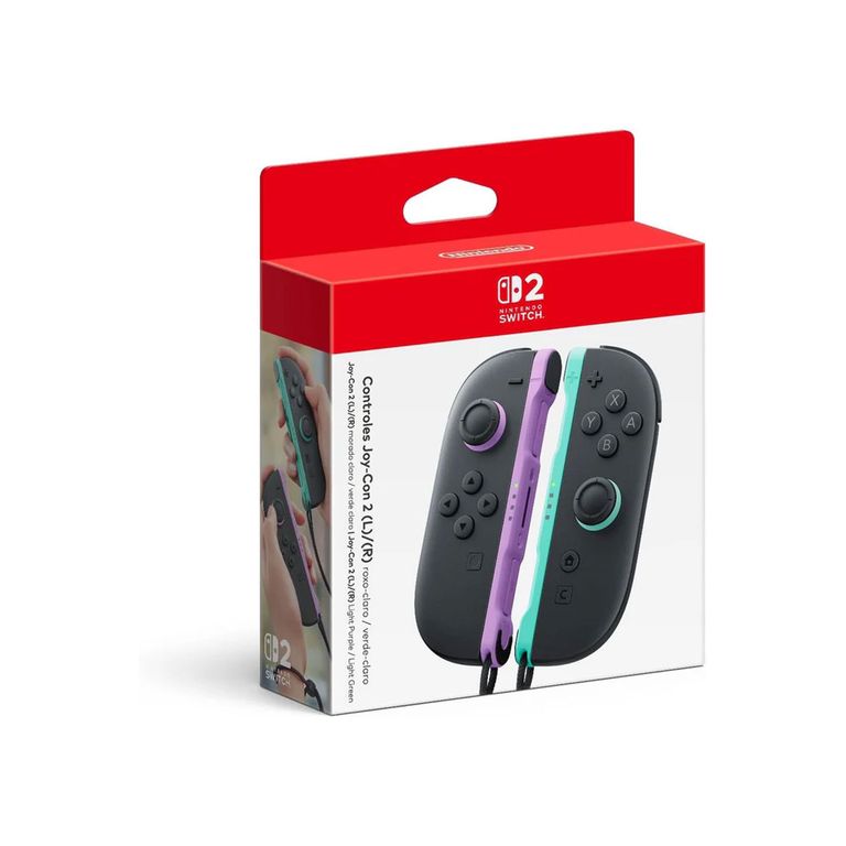 Joy-Con 2 LR Light Purple Light Green Switch 2