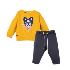 PILLIN - Buzo Bebé Niño Mostaza TALLA 3M