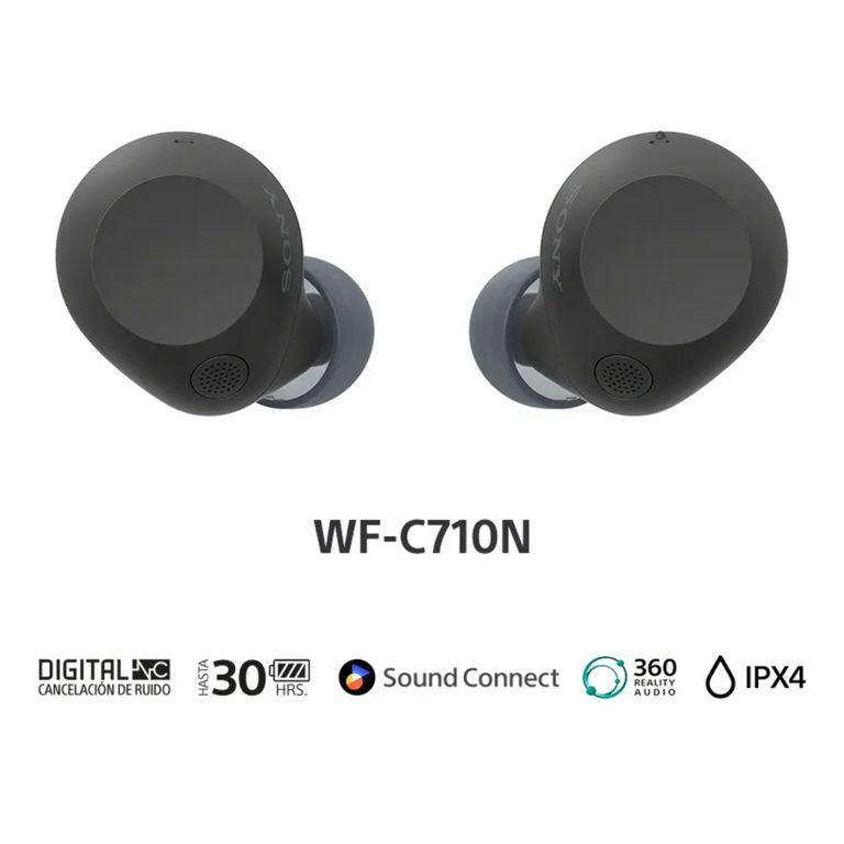Audífonos Inalámbricos Noise Cancelling In Ear WF-C710N Negro