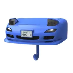 OEM - Porta Llaves De Pared Modelo Auto Azul