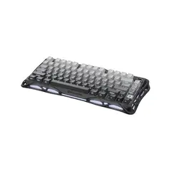 GRAVASTAR - Teclado Gamer Inalámbrico Mercury K1 Inglés RGB Gradient Black