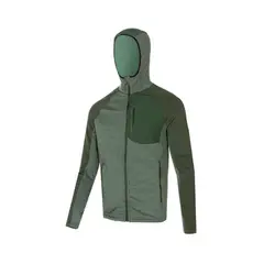TRANGOWORLD - CASACA POLAR MICRO VERDE HOMBRE BRIGHTON -