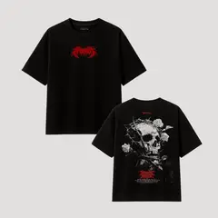 GENERICO - Polo streetwear de calavera - ECLIPSE