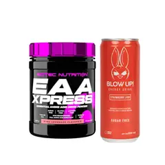 SCITEC NUTRITION - EAA Xpress 400Gr Aminoácidos Esenciales + regalos