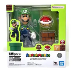 BANDAI - Figura Mario Bros SH Figuarts Luigi