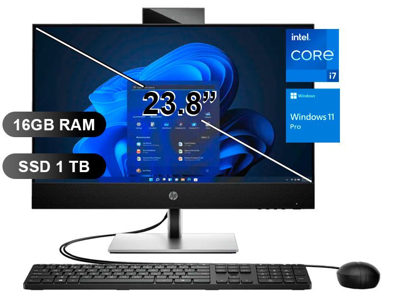 AIO ProONE 440 G9 I7-12700T, 16GB RAM, 1TB SSD, W11Pro, 23.8" (700J7LS)