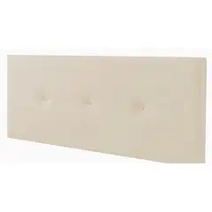 MAVISAC - Cabecera Nolan Plaza Queen Champagne Tela Vigo aterciopelada