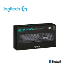 LOGITECH - TECLADO MX MECHANICAL INALÁMBRICO ILUMINADO BLUETOOTH NEGRO