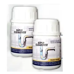 GENERICO - Desatorador De Tuberias En Polvo - Super Cleanner X 2 UND