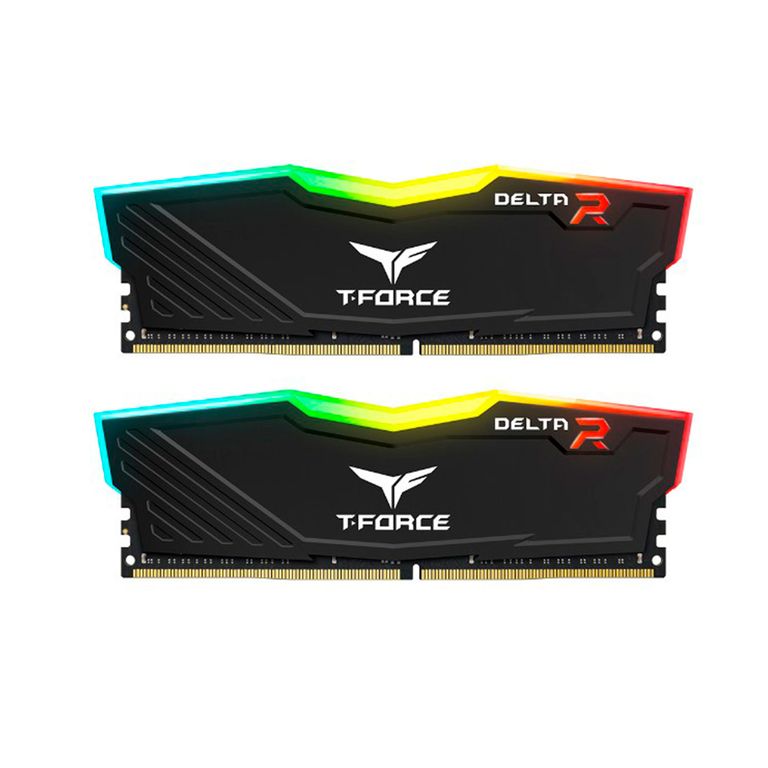 MEMORIA T-FORCE DELTA RGB 16GB CL18 P-N ME16GTF3600HCD2