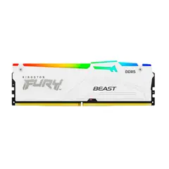 KINGSTON - RAM FURY BEAST BLANCO 16GB DDR5-5200MHZ P-N KF552C40BWA-16