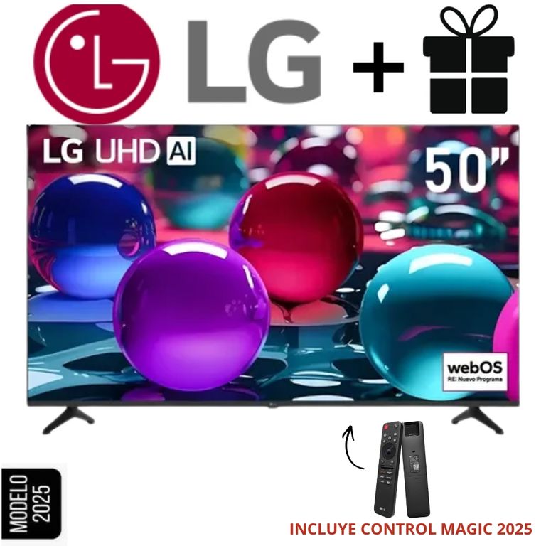 TELEVISOR 50 SMART TV UHD 4K MOD 50UA7300PSB+ CONTROL MAGIC25