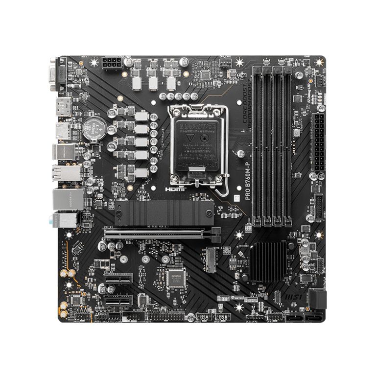 MOTHERBOARD PRO B760M-P INTEL B760 LGA1700 P-N PRO B760M-P